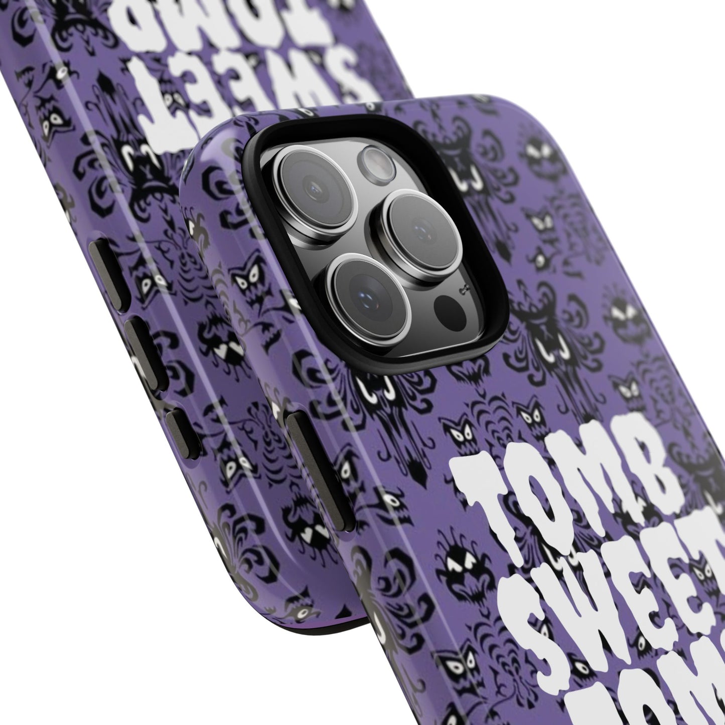 Phone Case - Disney Haunted Mansion Wallpaper Tomb Sweet Tomb