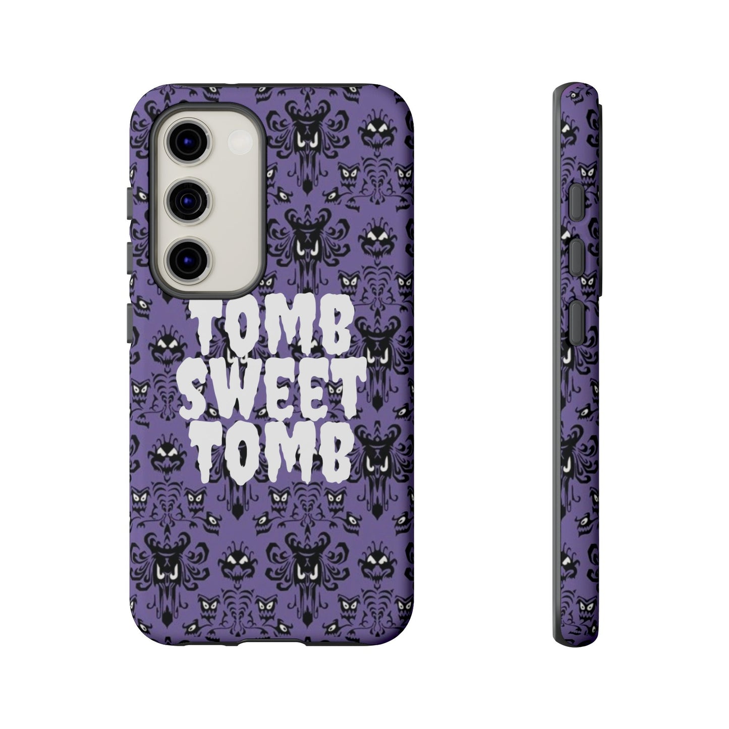 Phone Case - Disney Haunted Mansion Wallpaper Tomb Sweet Tomb