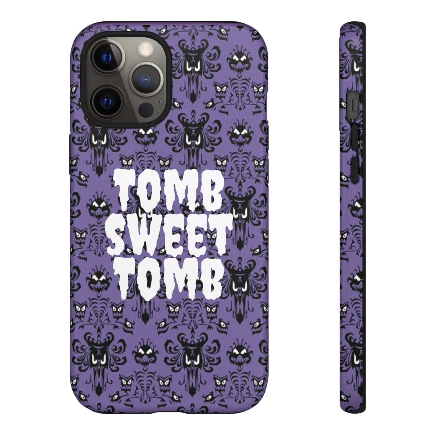 Phone Case - Disney Haunted Mansion Wallpaper Tomb Sweet Tomb