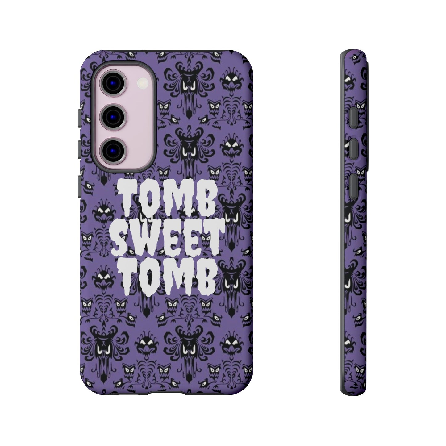 Phone Case - Disney Haunted Mansion Wallpaper Tomb Sweet Tomb