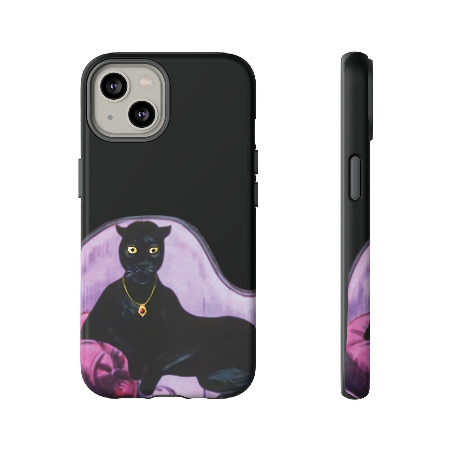 Haunted Mansion Panther Cat Lady Phone Case IPhone and Galaxy