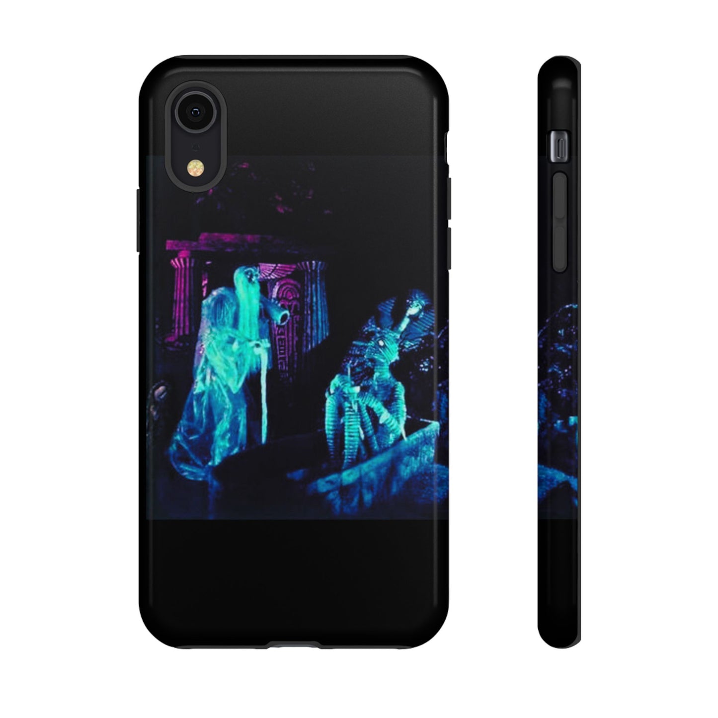 Haunted Mansion Mummy Scene Hard Phone Case for iPhone and Galaxy