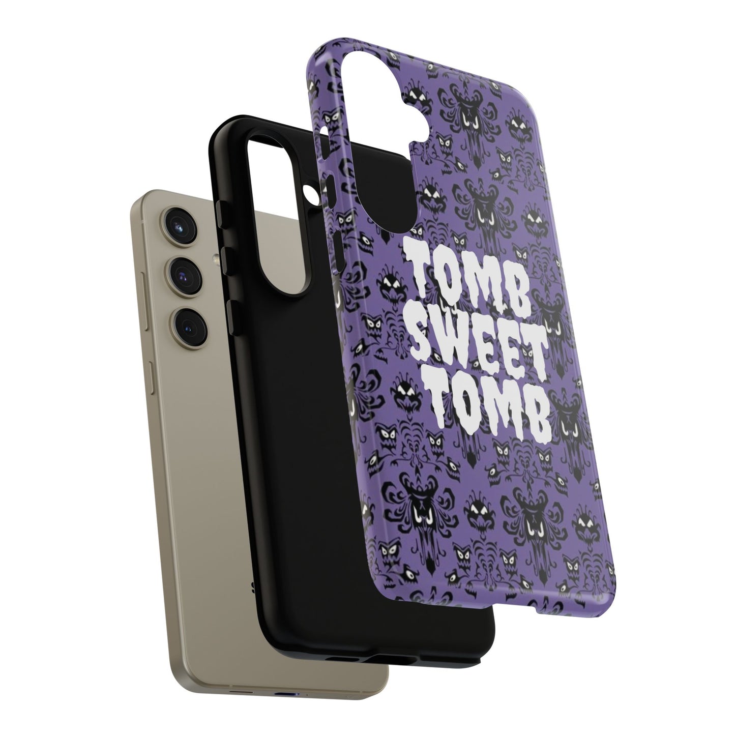 Phone Case - Disney Haunted Mansion Wallpaper Tomb Sweet Tomb