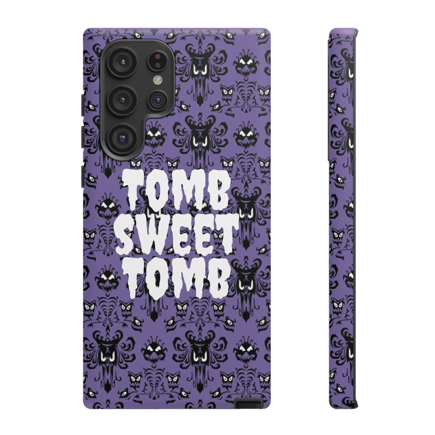 Phone Case - Disney Haunted Mansion Wallpaper Tomb Sweet Tomb