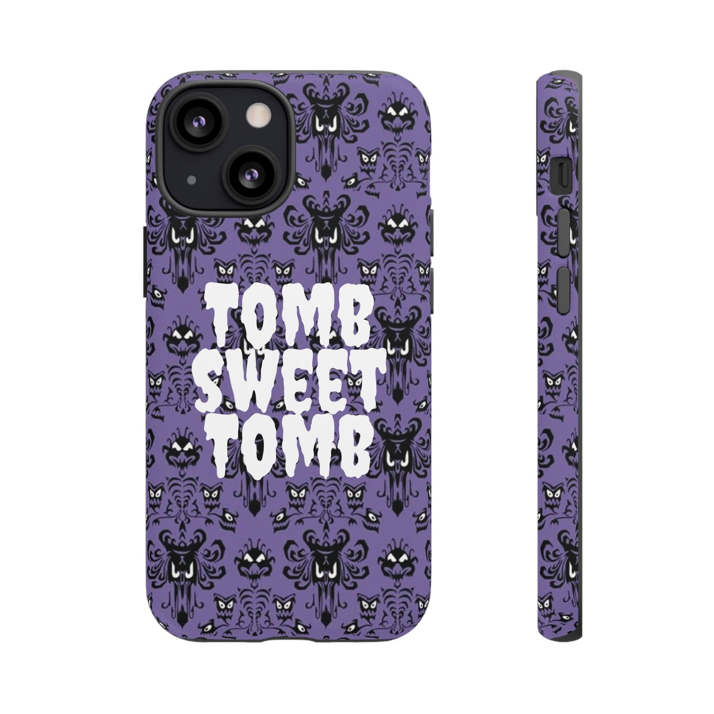 Phone Case - Disney Haunted Mansion Wallpaper Tomb Sweet Tomb