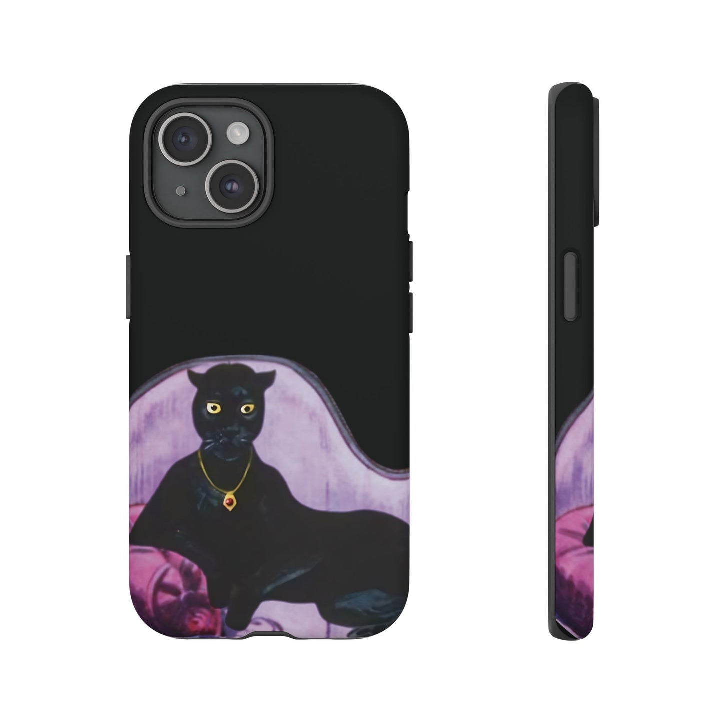 Haunted Mansion Panther Cat Lady Phone Case IPhone and Galaxy