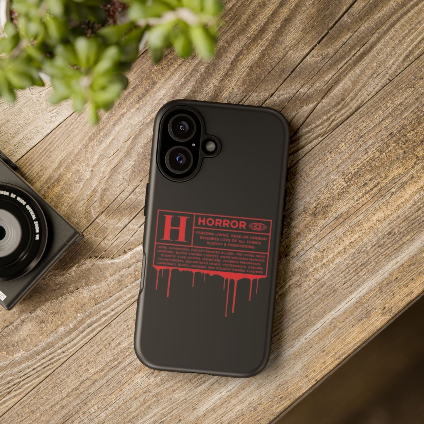 Horror Movie Rating Phone Case