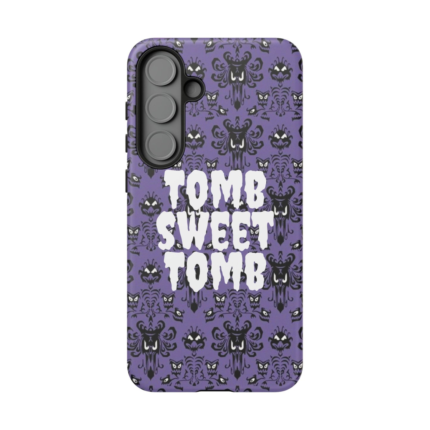 Phone Case - Disney Haunted Mansion Wallpaper Tomb Sweet Tomb