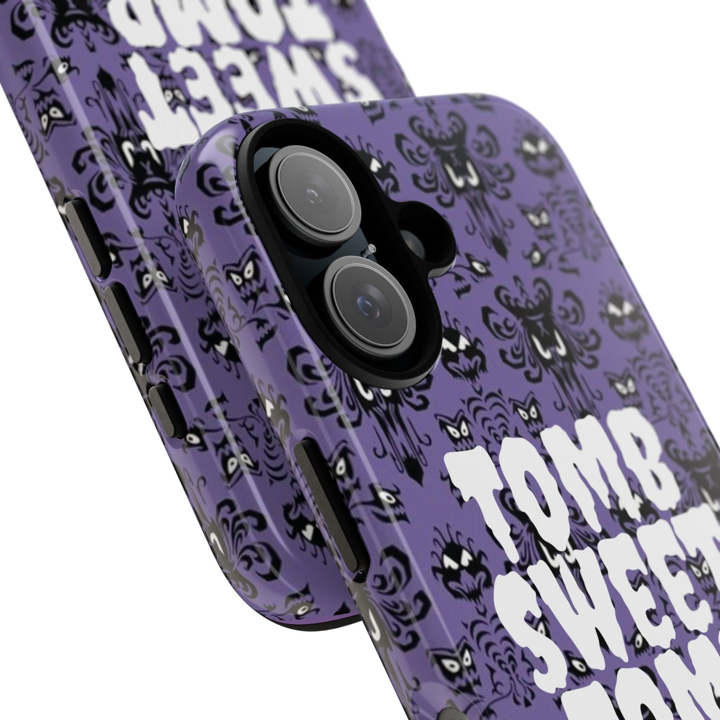 Phone Case - Disney Haunted Mansion Wallpaper Tomb Sweet Tomb