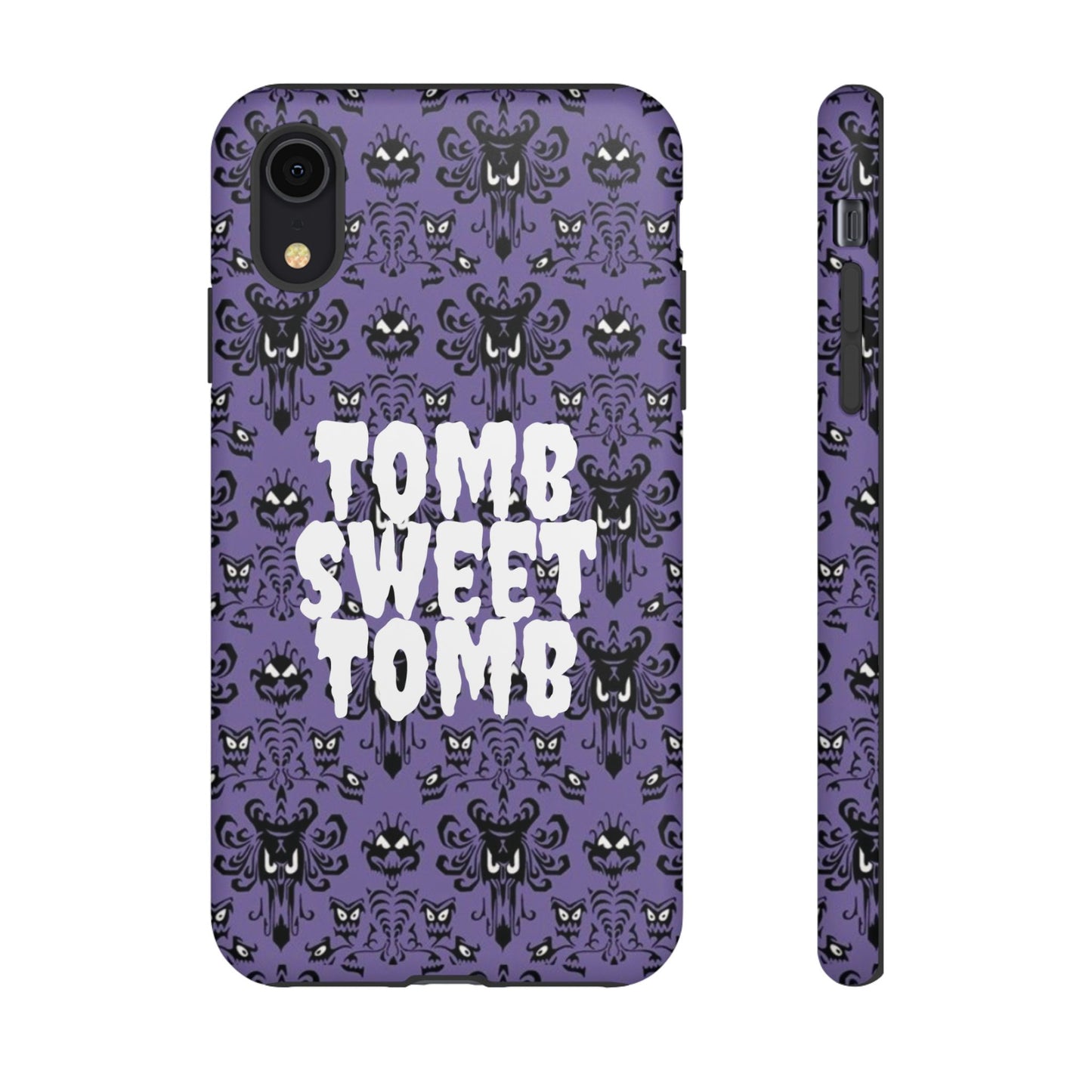 Phone Case - Disney Haunted Mansion Wallpaper Tomb Sweet Tomb