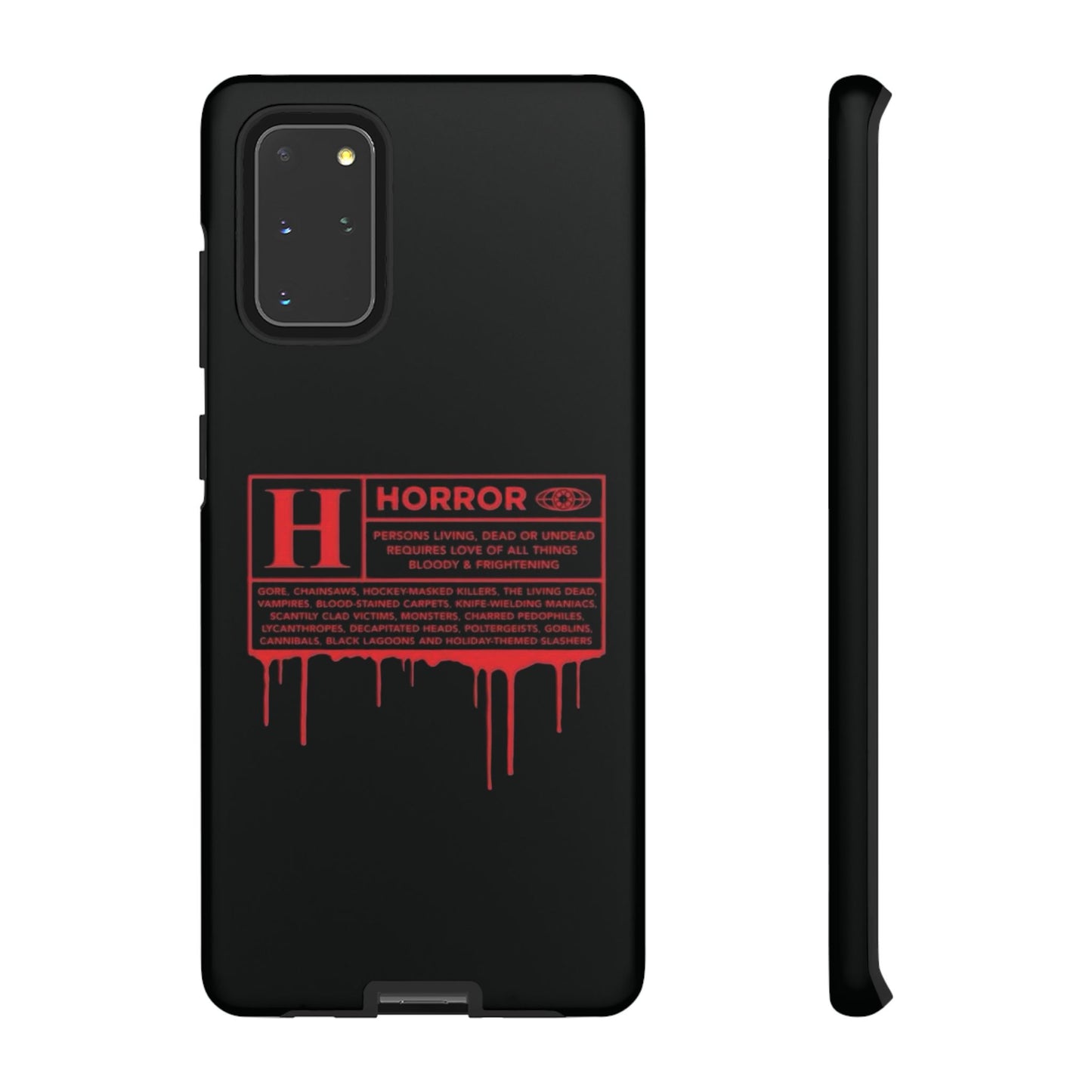 Horror Movie Rating Phone Case