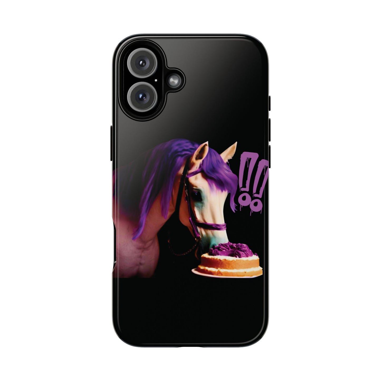 Marie Antoinette Style Horse With Cake Phone Case  for I Phone and Galaxy