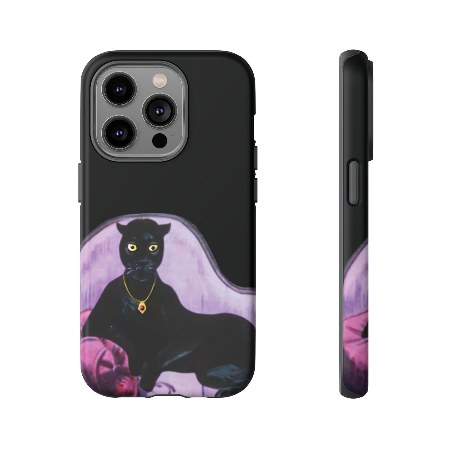 Haunted Mansion Panther Cat Lady Phone Case IPhone and Galaxy