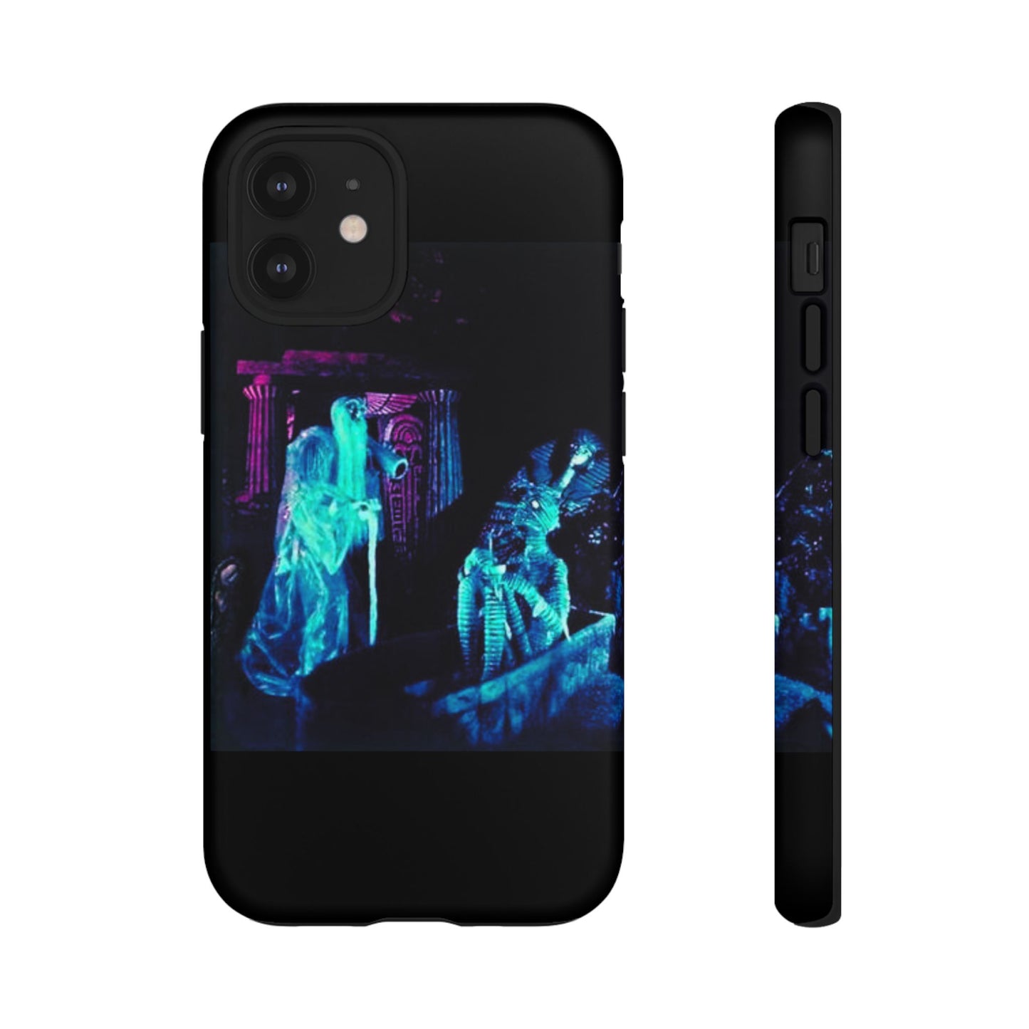 Haunted Mansion Mummy Scene Hard Phone Case for iPhone and Galaxy