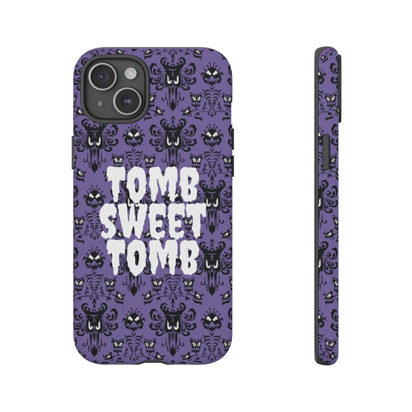 Phone Case - Disney Haunted Mansion Wallpaper Tomb Sweet Tomb