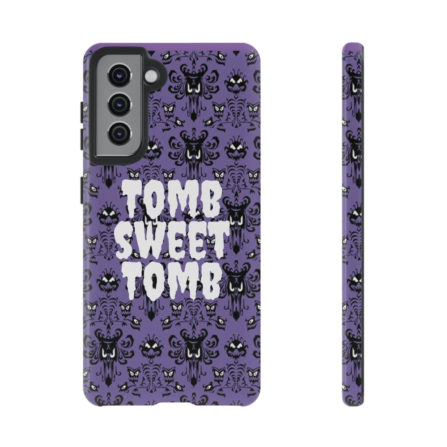 Phone Case - Disney Haunted Mansion Wallpaper Tomb Sweet Tomb