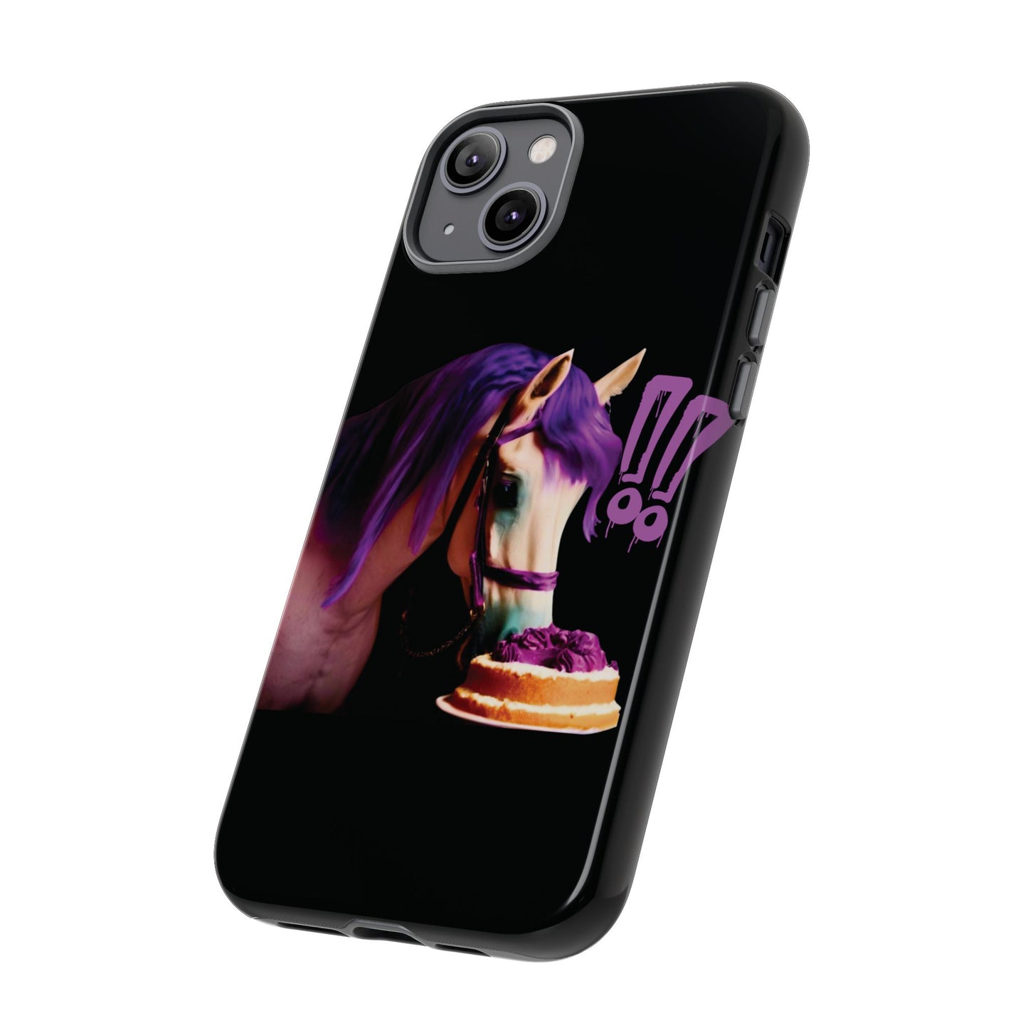 Marie Antoinette Style Horse With Cake Phone Case  for I Phone and Galaxy