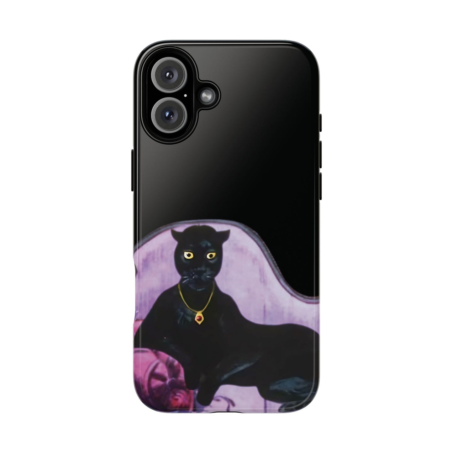 Haunted Mansion Panther Cat Lady Phone Case IPhone and Galaxy