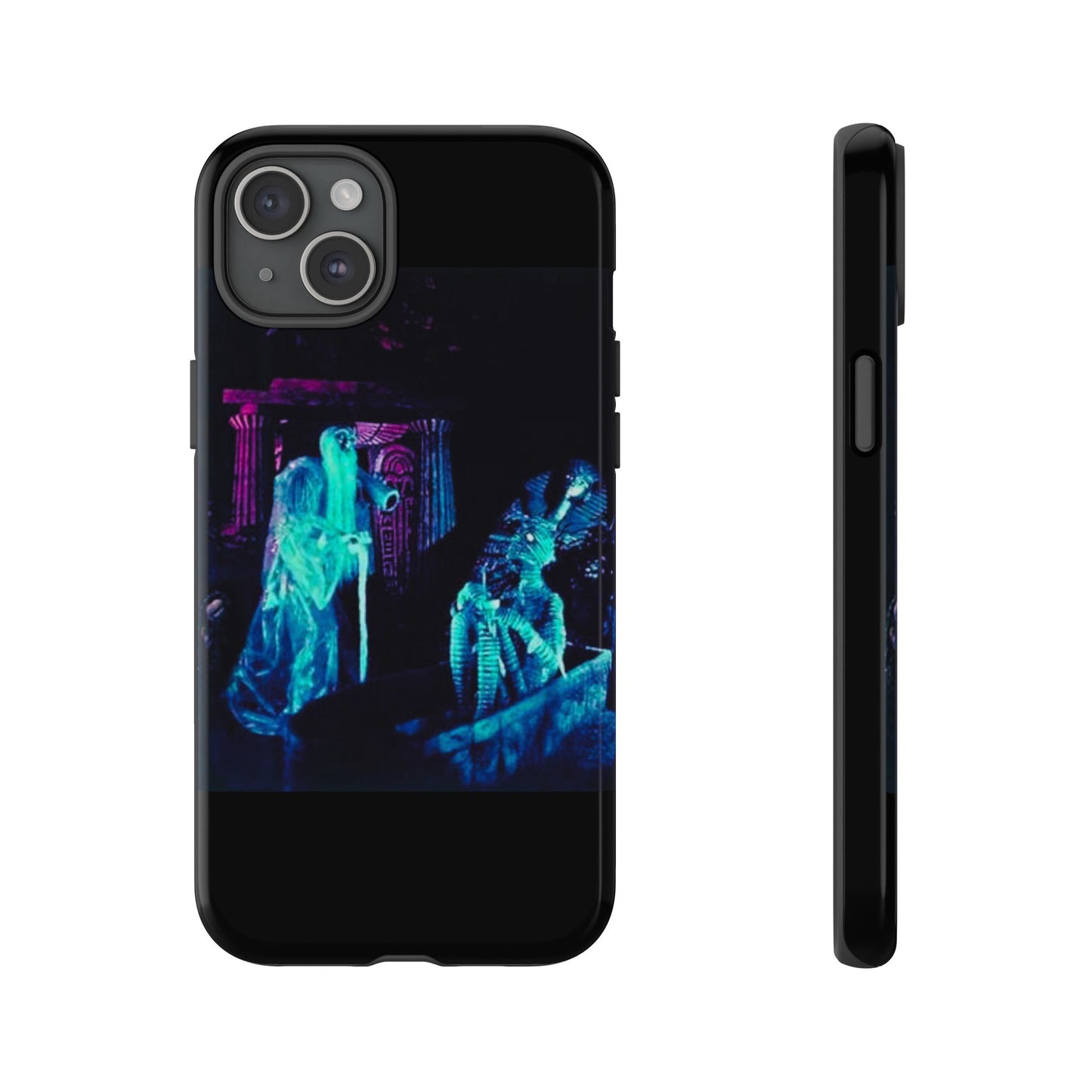 Haunted Mansion Mummy Scene Hard Phone Case for iPhone and Galaxy