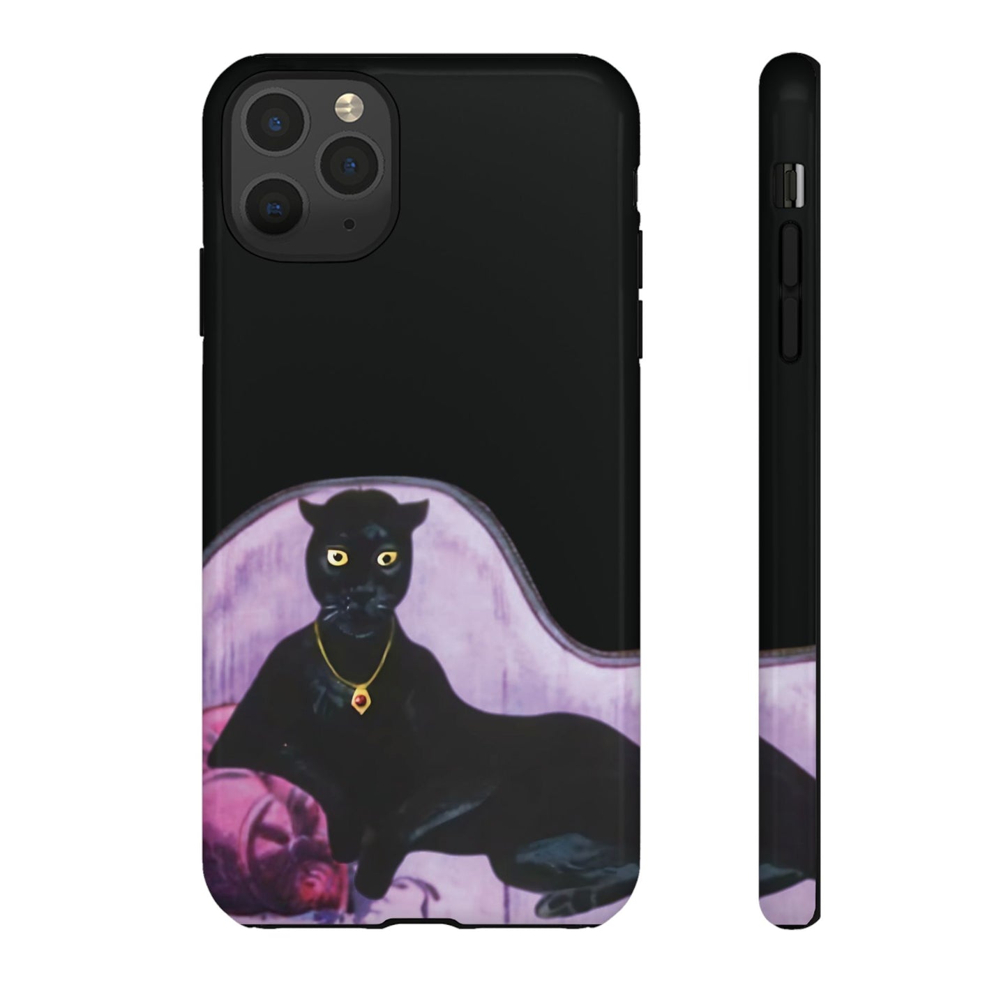 Haunted Mansion Panther Cat Lady Phone Case IPhone and Galaxy