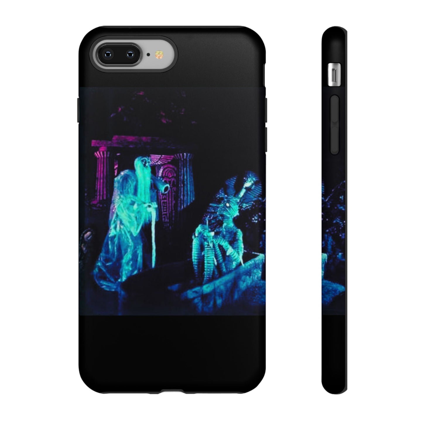 Haunted Mansion Mummy Scene Hard Phone Case for iPhone and Galaxy