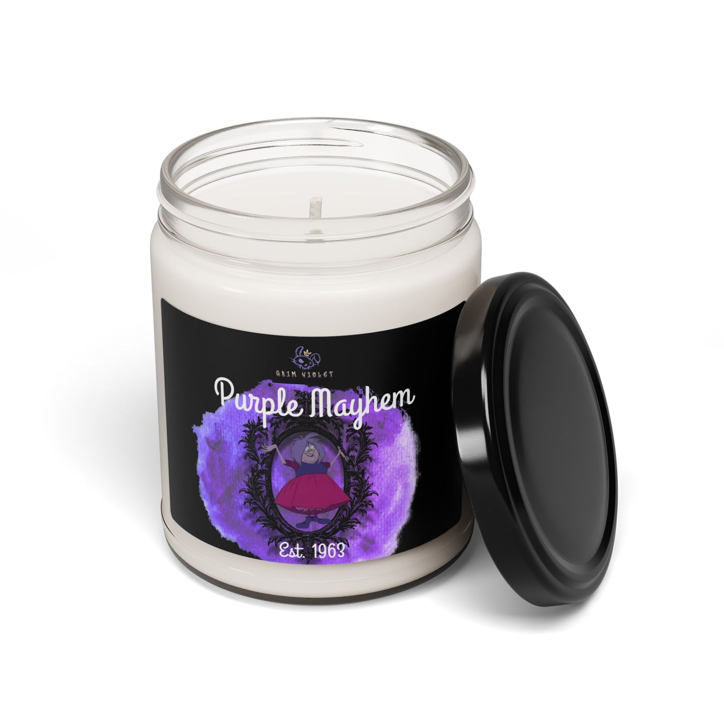 Soy Candle Madam Mim Purple Mayhem 9oz