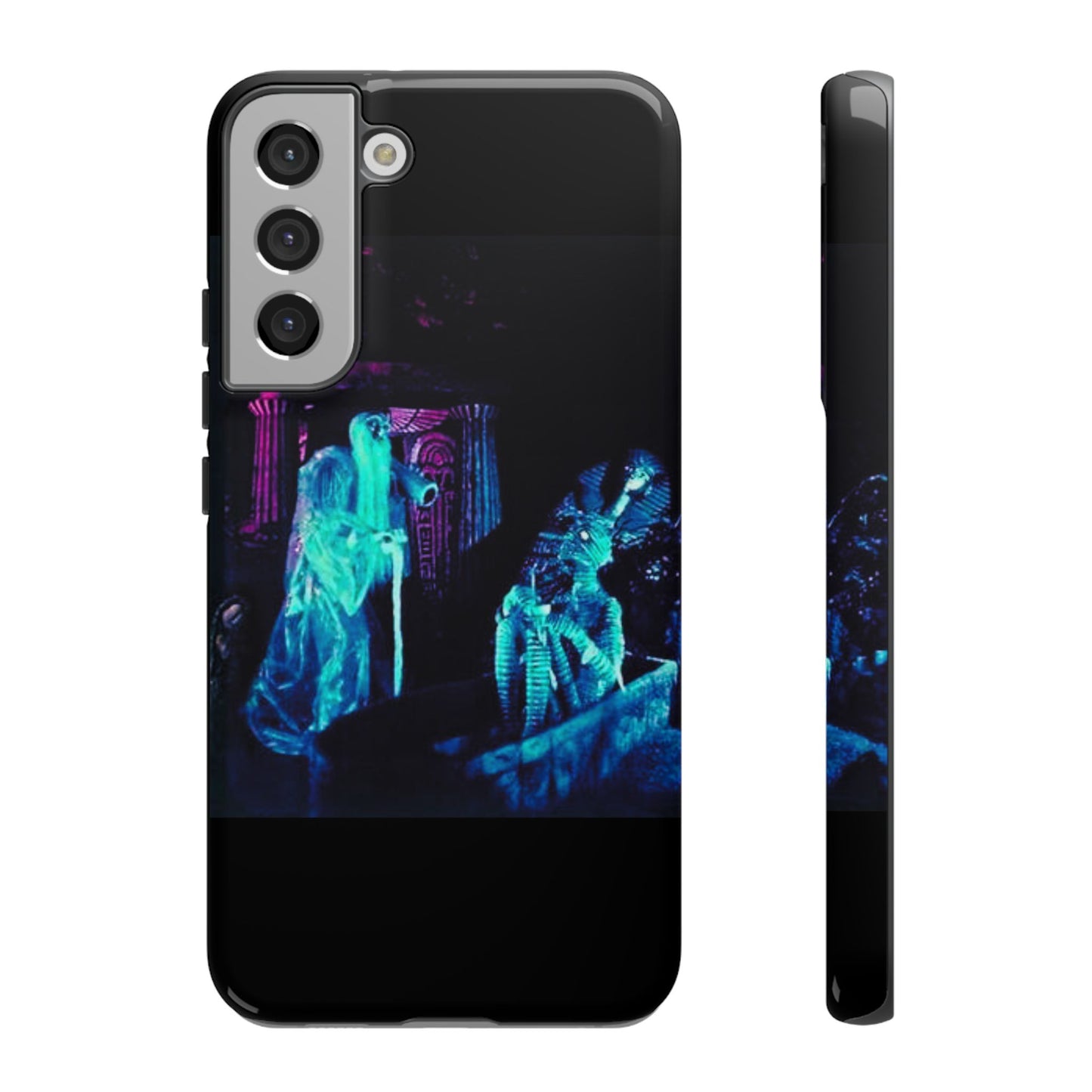 Haunted Mansion Mummy Scene Hard Phone Case for iPhone and Galaxy