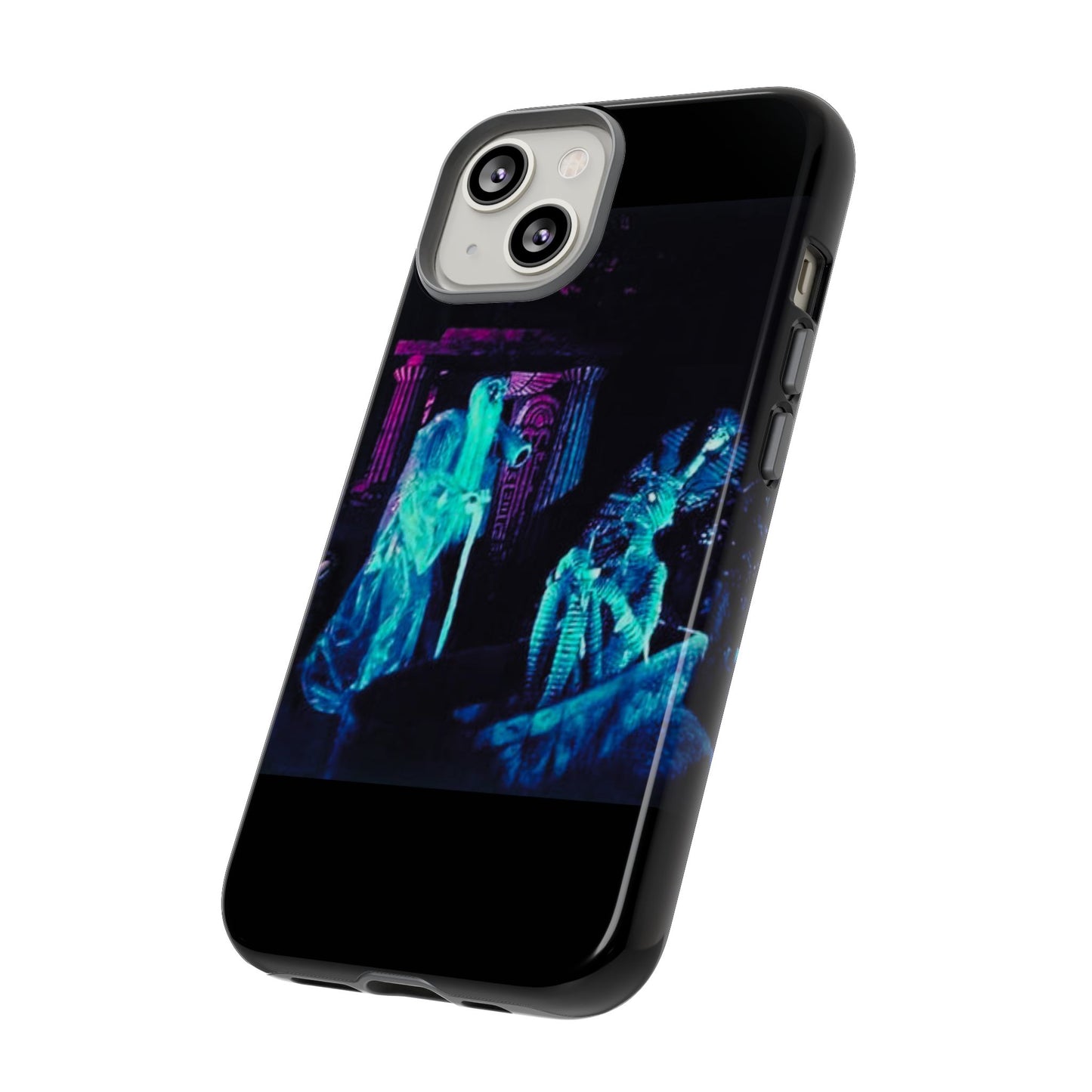 Haunted Mansion Mummy Scene Hard Phone Case for iPhone and Galaxy