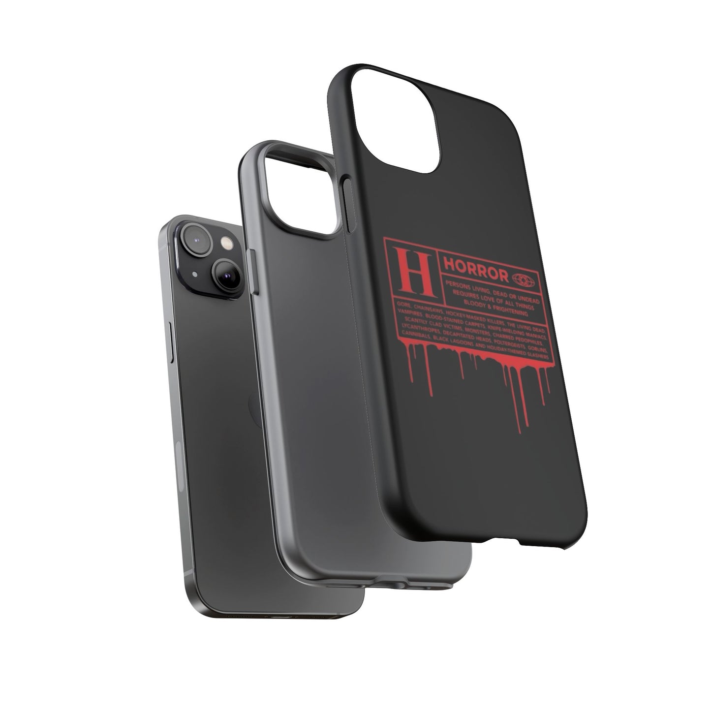 Horror Movie Rating Phone Case