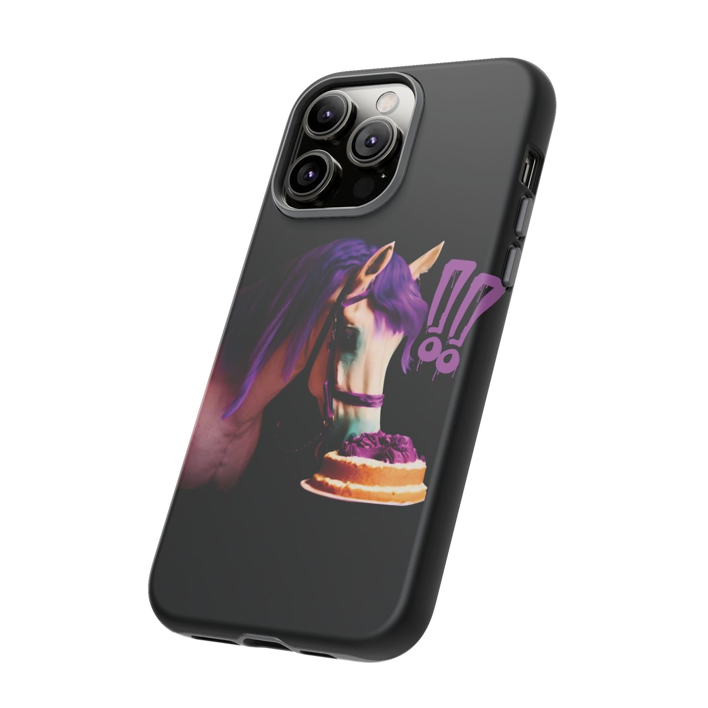 Marie Antoinette Style Horse With Cake Phone Case  for I Phone and Galaxy