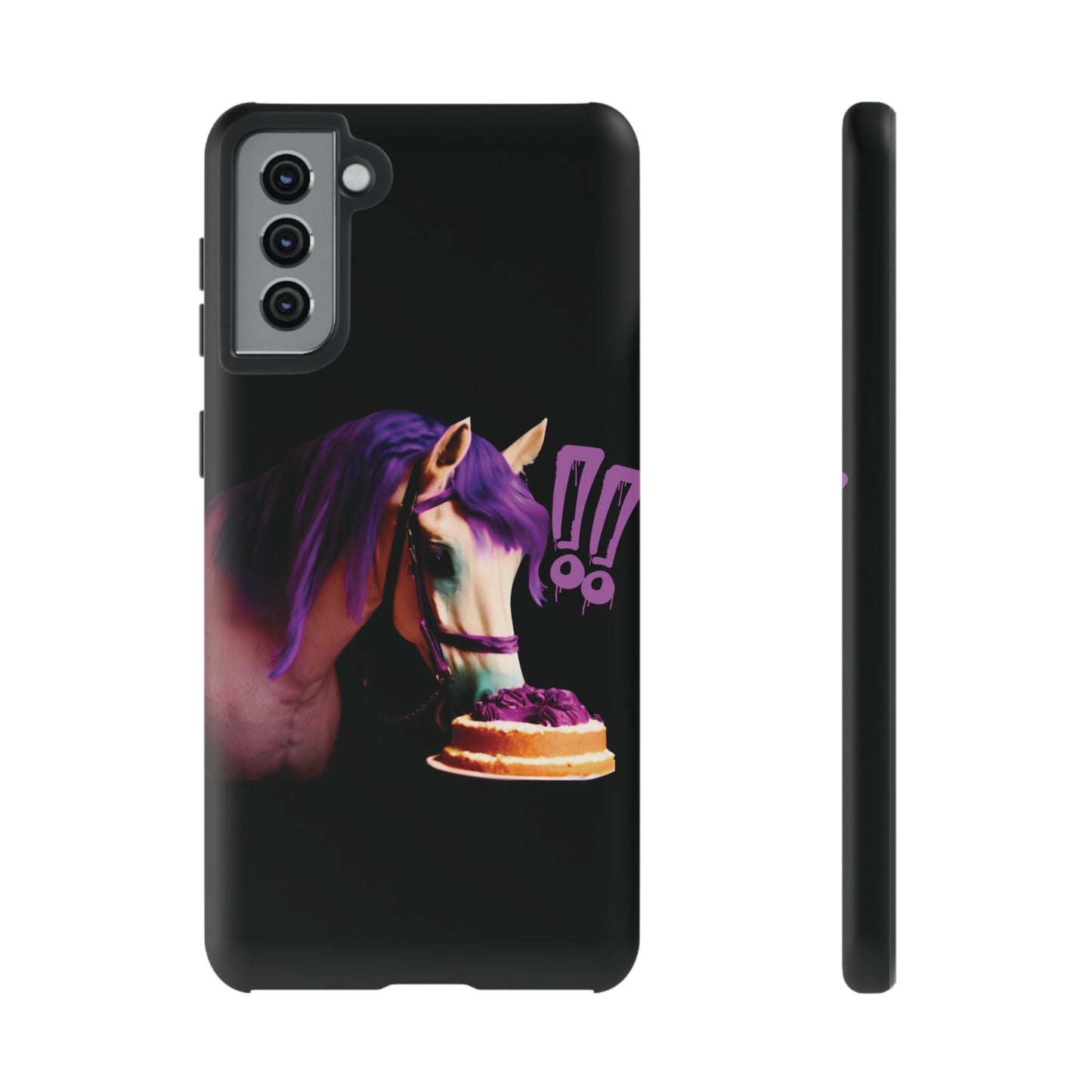 Marie Antoinette Style Horse With Cake Phone Case  for I Phone and Galaxy