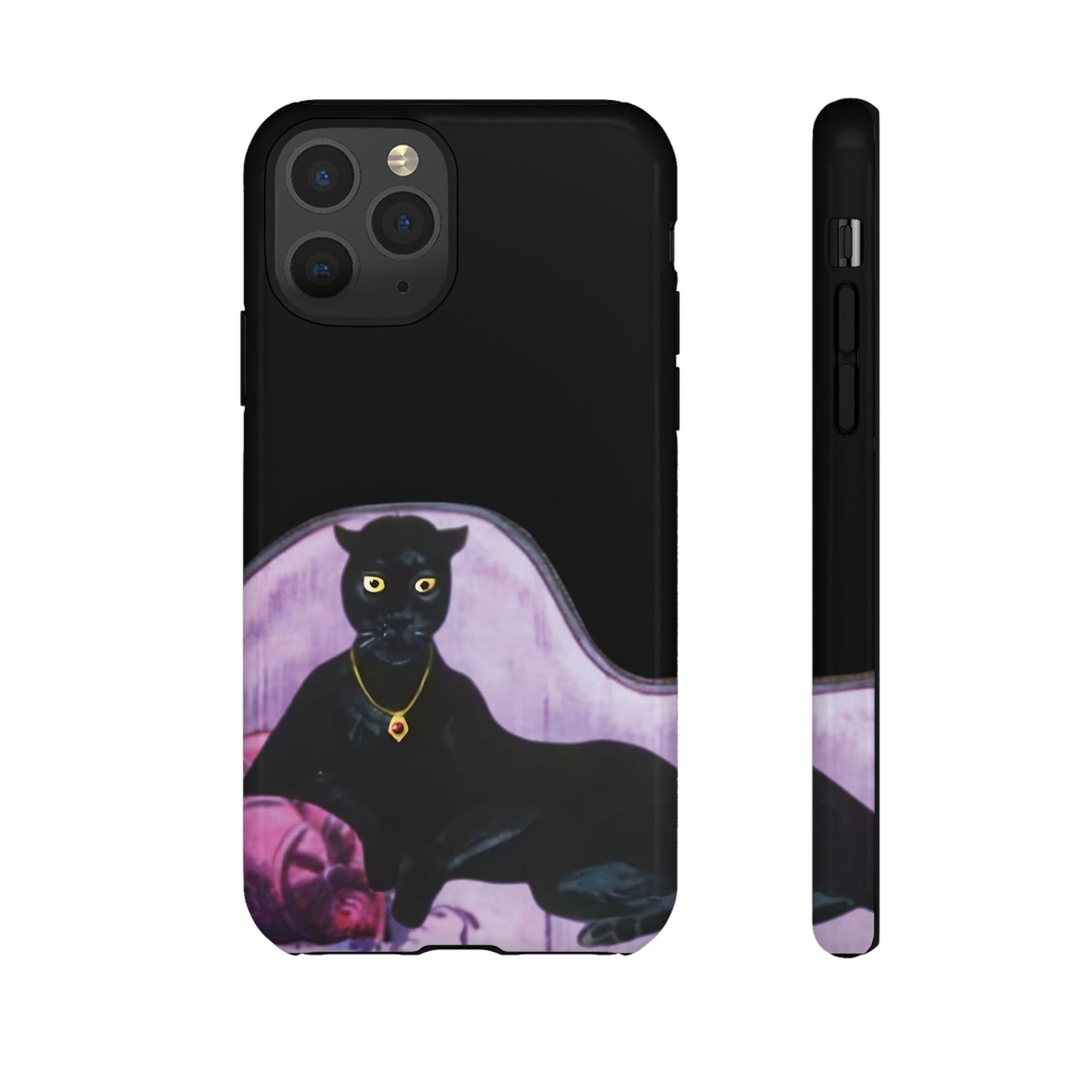 Haunted Mansion Panther Cat Lady Phone Case IPhone and Galaxy