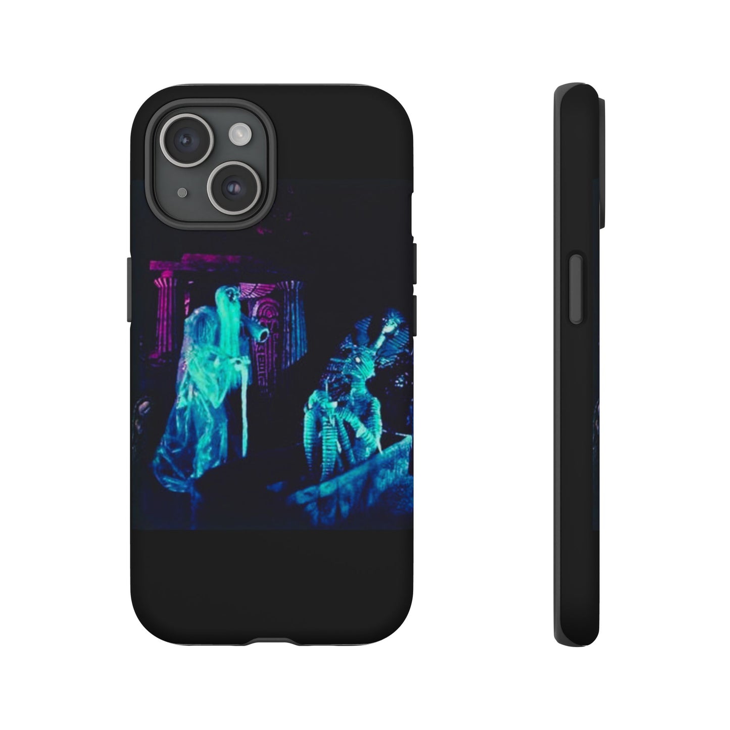 Haunted Mansion Mummy Scene Hard Phone Case for iPhone and Galaxy