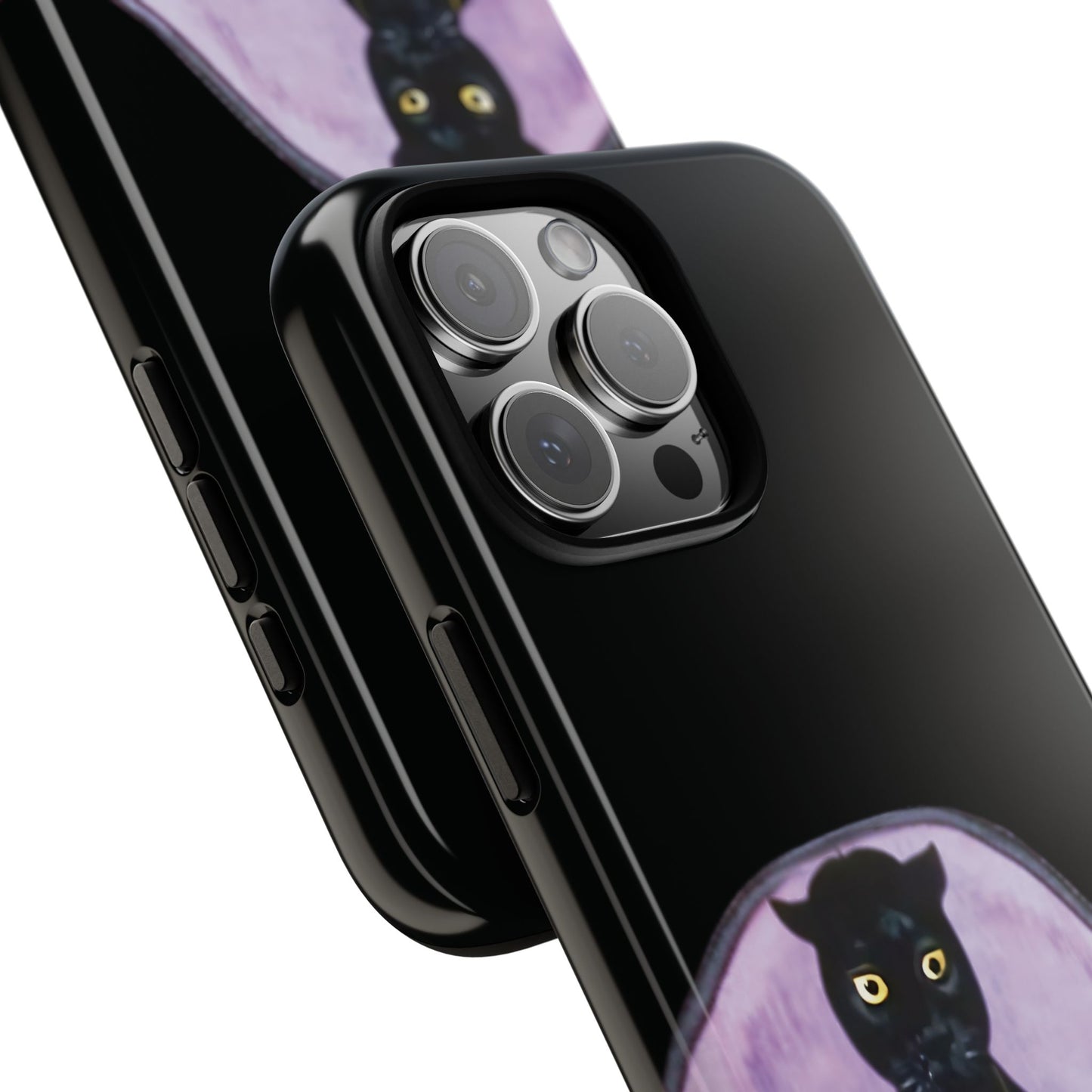 Haunted Mansion Panther Cat Lady Phone Case IPhone and Galaxy