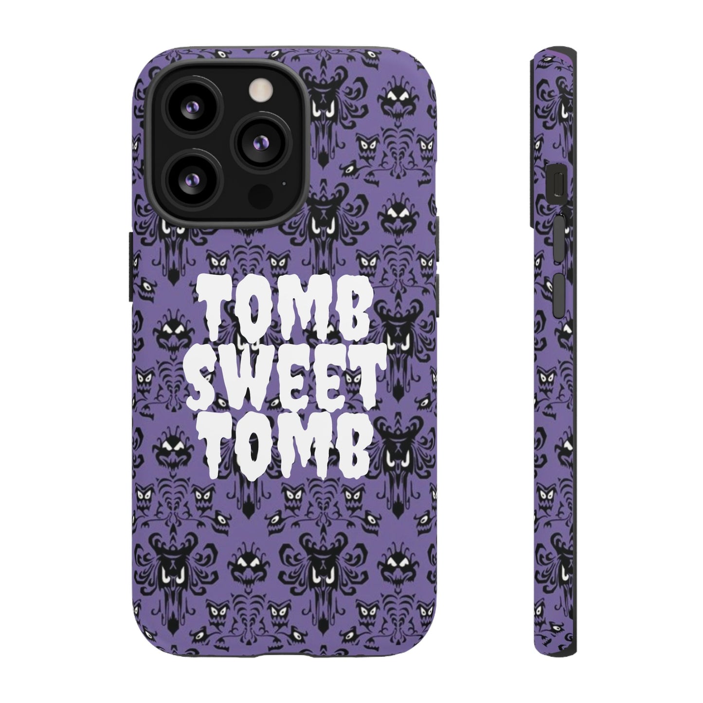 Phone Case - Disney Haunted Mansion Wallpaper Tomb Sweet Tomb