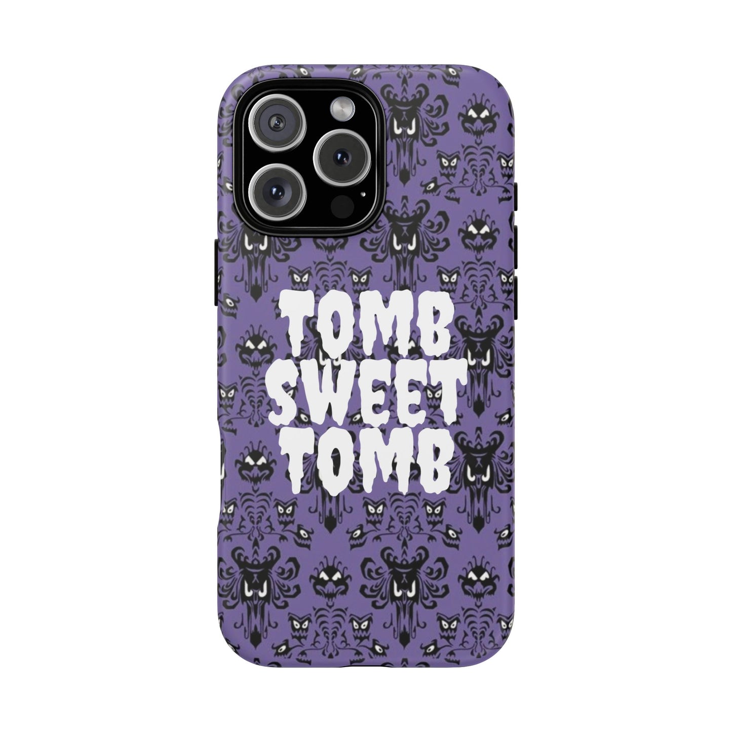 Phone Case - Disney Haunted Mansion Wallpaper Tomb Sweet Tomb