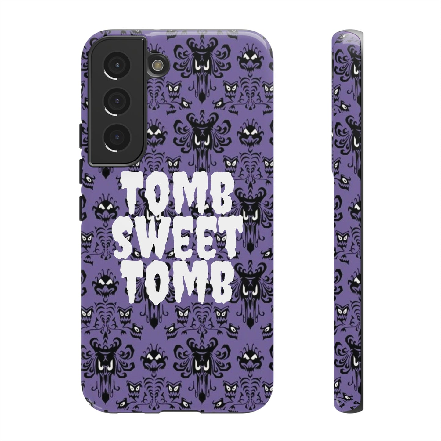 Phone Case - Disney Haunted Mansion Wallpaper Tomb Sweet Tomb