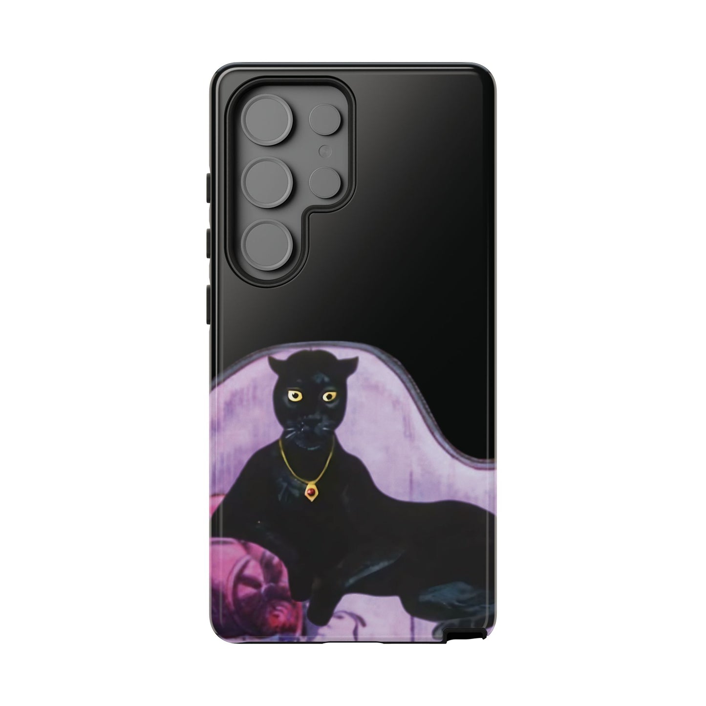 Haunted Mansion Panther Cat Lady Phone Case IPhone and Galaxy