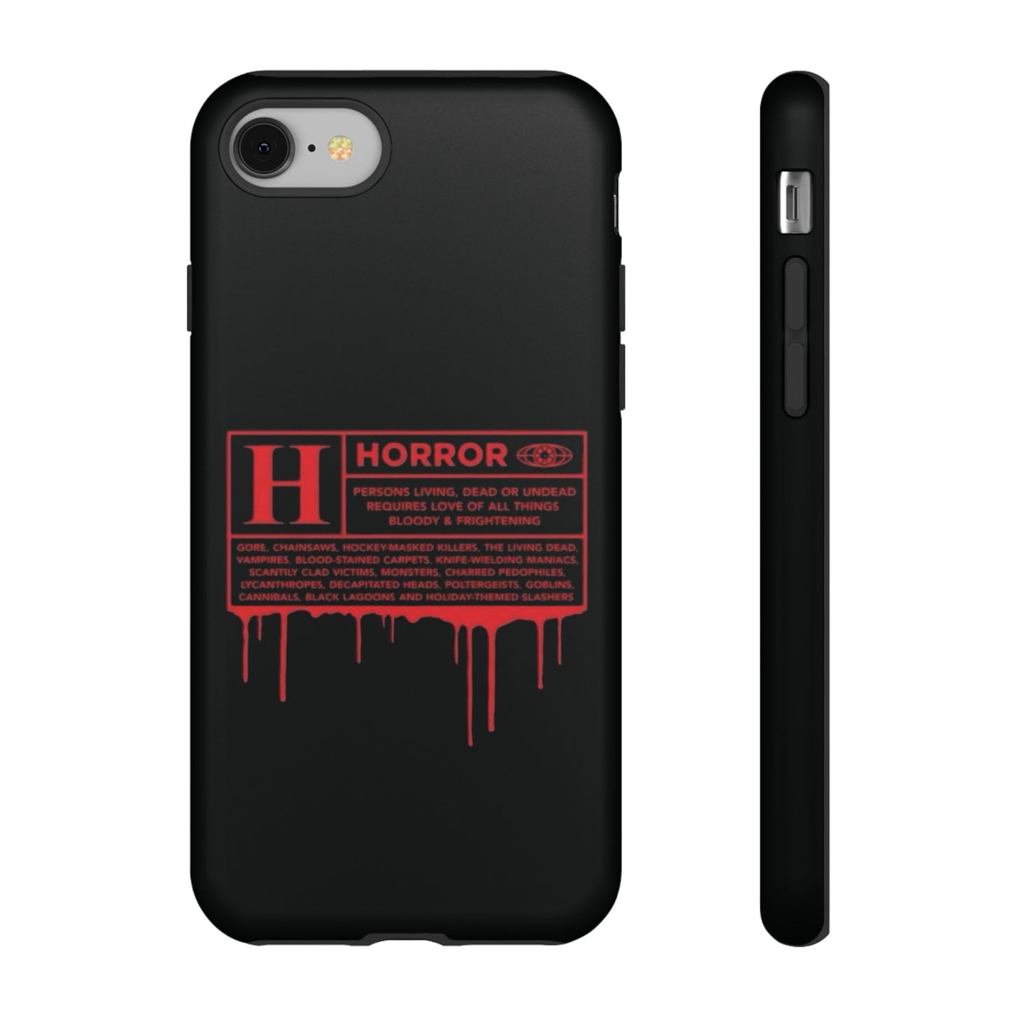 Horror Movie Rating Phone Case