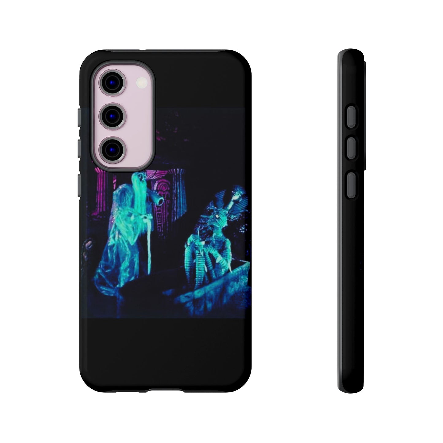 Haunted Mansion Mummy Scene Hard Phone Case for iPhone and Galaxy