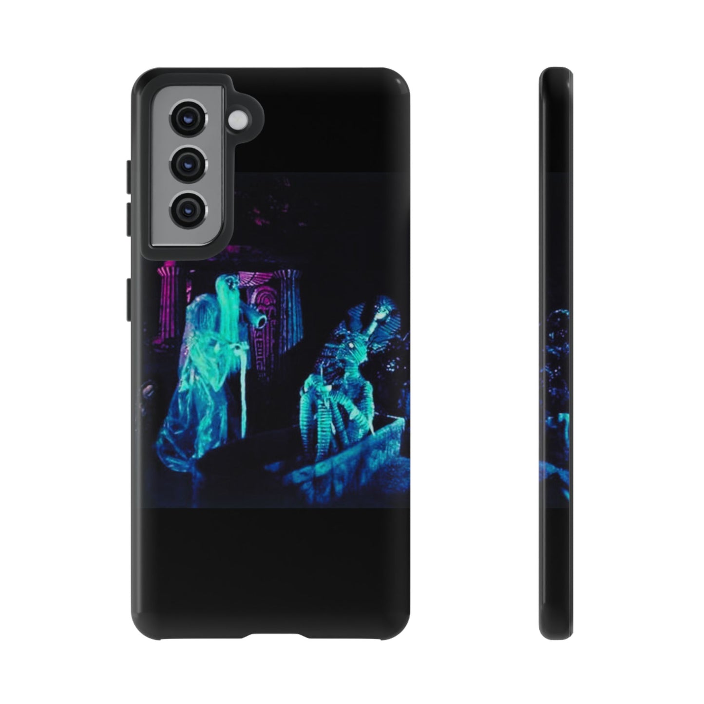 Haunted Mansion Mummy Scene Hard Phone Case for iPhone and Galaxy