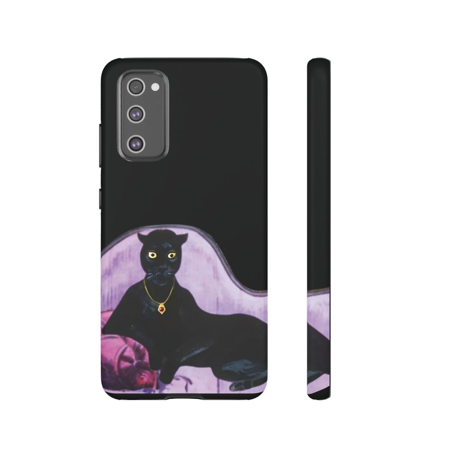 Haunted Mansion Panther Cat Lady Phone Case IPhone and Galaxy