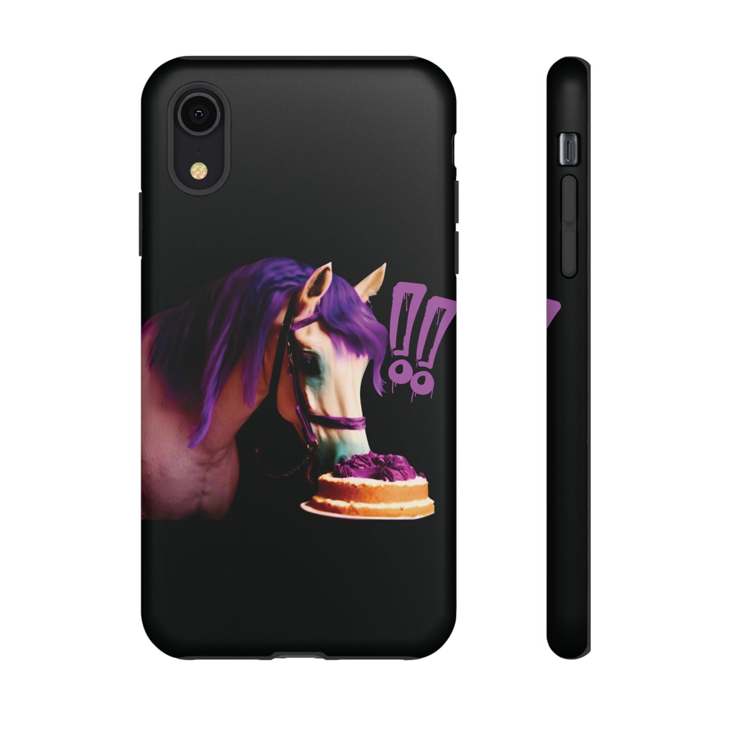 Marie Antoinette Style Horse With Cake Phone Case  for I Phone and Galaxy