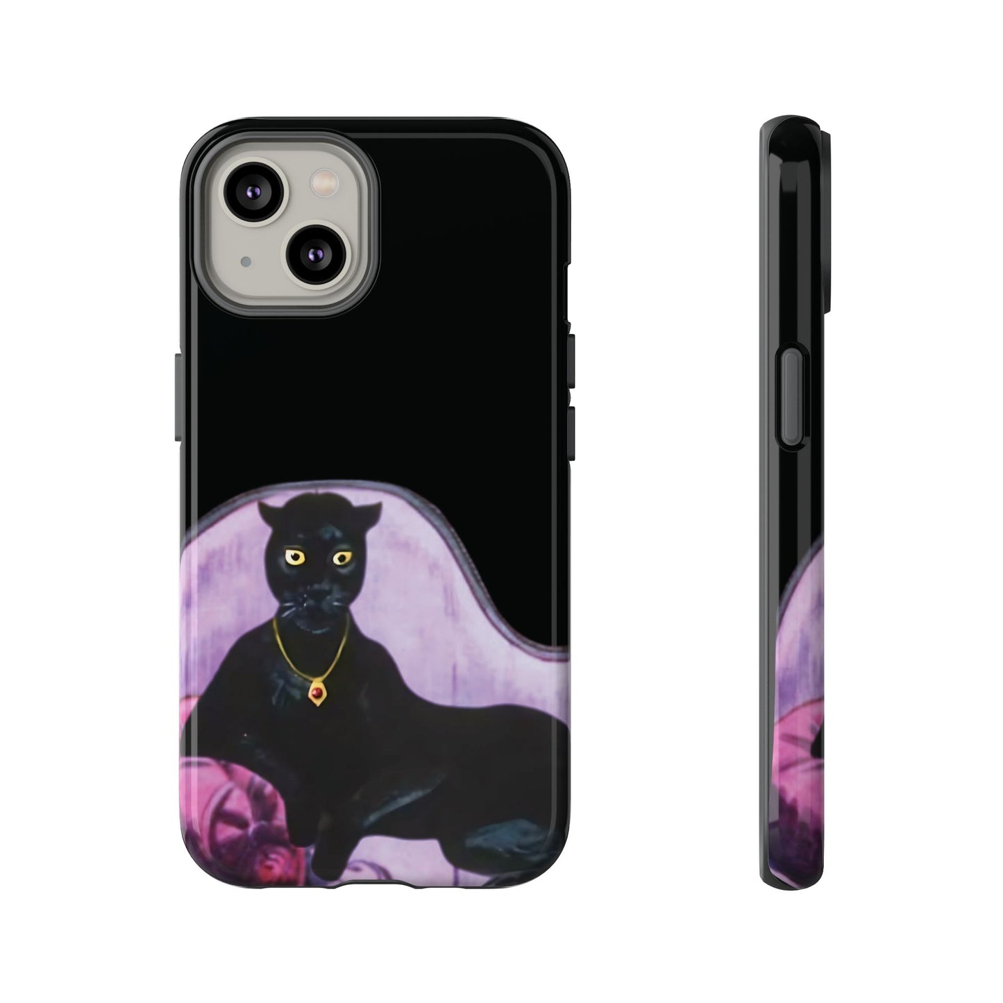 Haunted Mansion Panther Cat Lady Phone Case IPhone and Galaxy