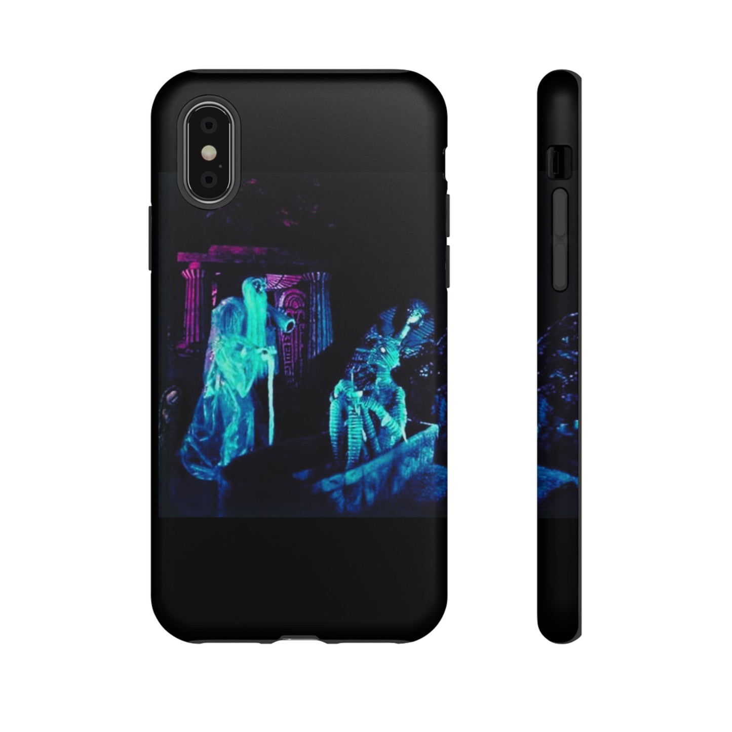 Haunted Mansion Mummy Scene Hard Phone Case for iPhone and Galaxy