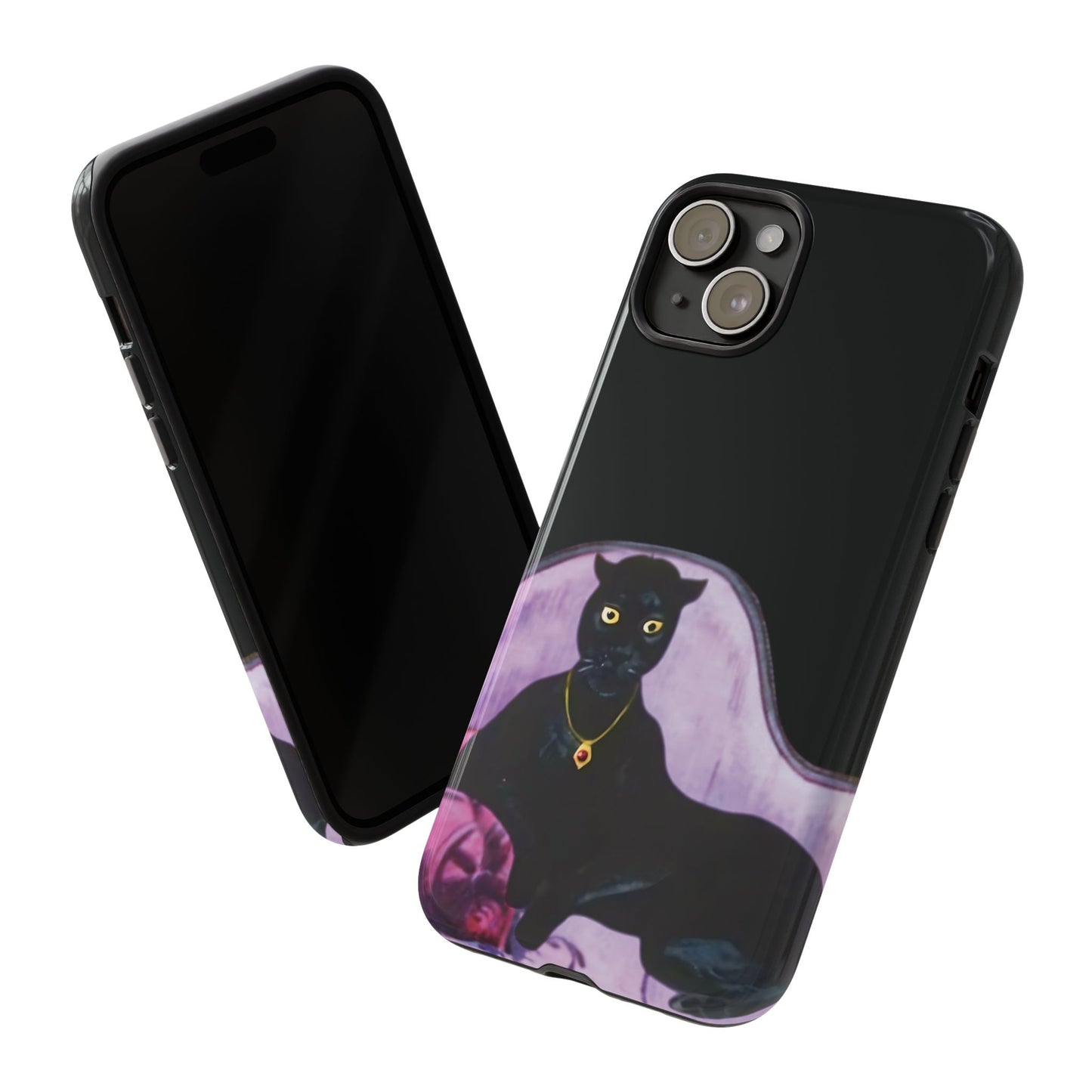 Haunted Mansion Panther Cat Lady Phone Case IPhone and Galaxy