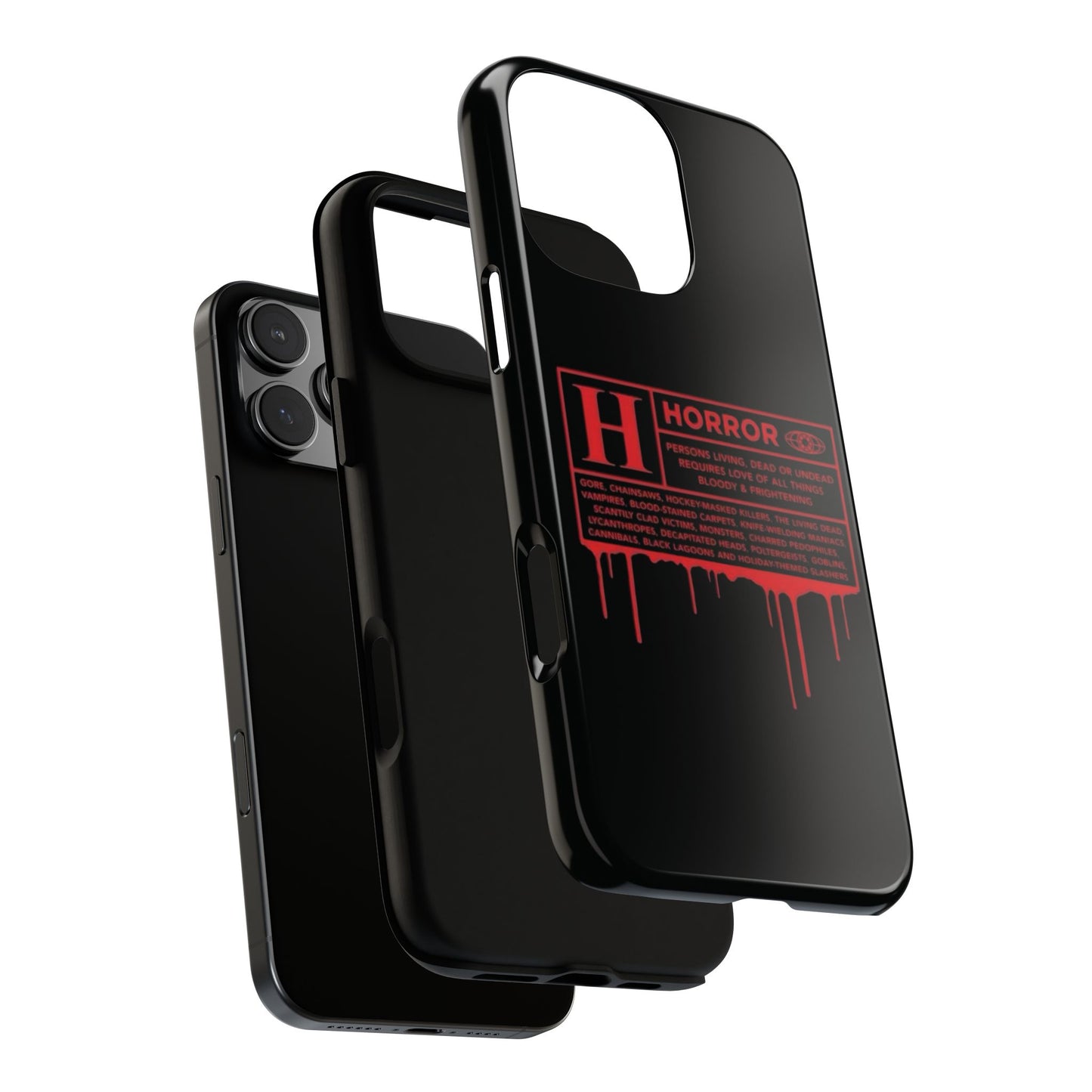 Horror Movie Rating Phone Case