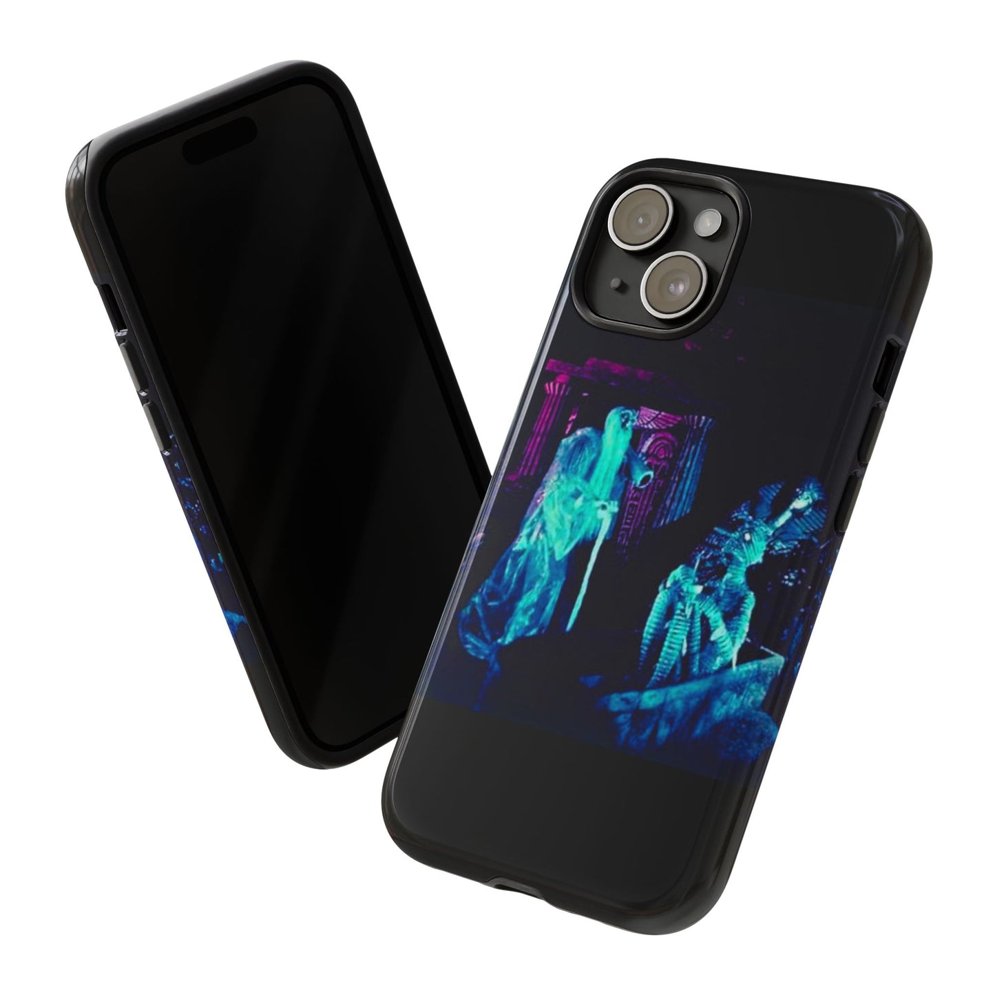 Haunted Mansion Mummy Scene Hard Phone Case for iPhone and Galaxy