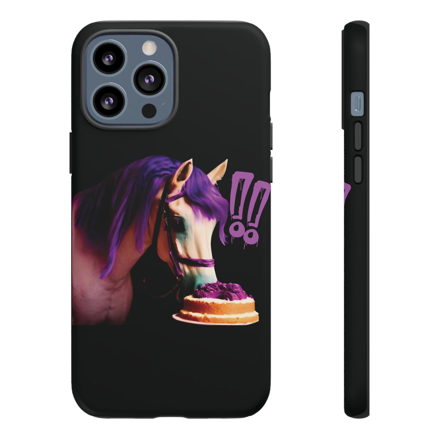 Marie Antoinette Style Horse With Cake Phone Case  for I Phone and Galaxy