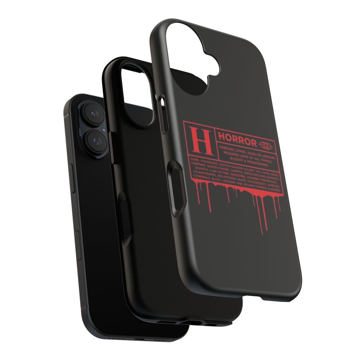 Horror Movie Rating Phone Case